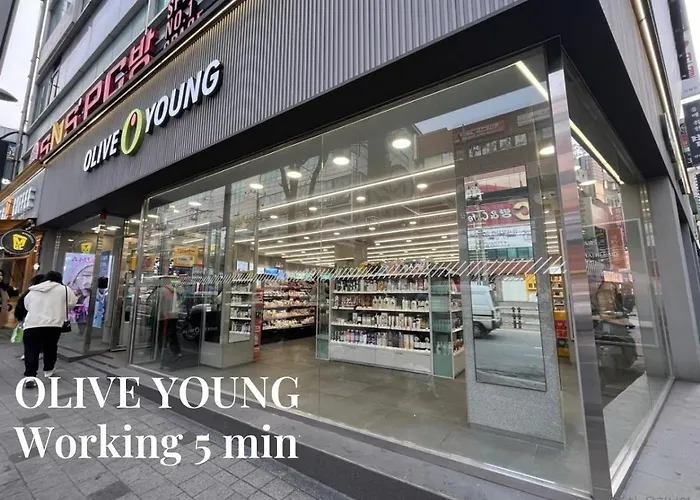 アパート Gangnam Hongdae 3 Queen Beds Free Dryer