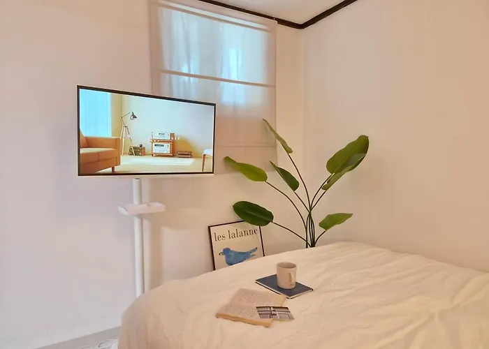 Gangnam Hongdae 3 Queen Beds Free Dryer * ソウル特別市