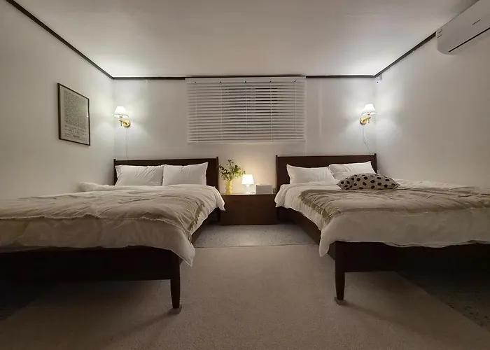 Gangnam Hongdae 3 Queen Beds Free Dryer ソウル特別市