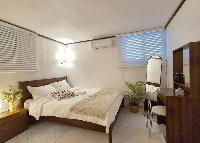 アパート Gangnam Hongdae 3 Queen Beds Free Dryer